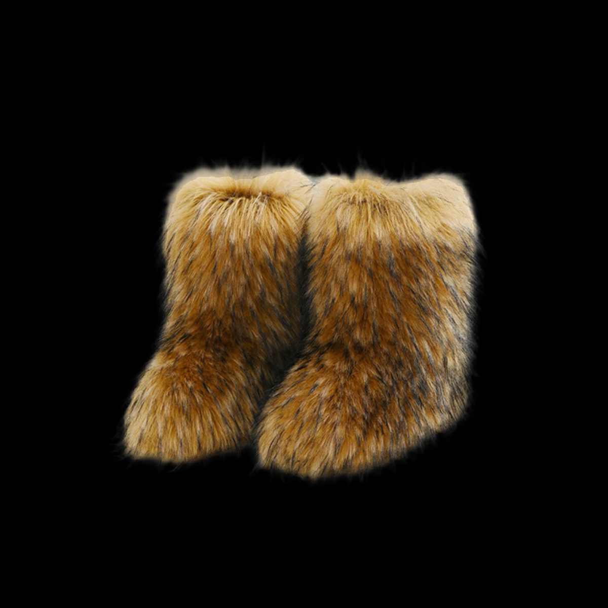 Thermal Fuzzy Platform Boots